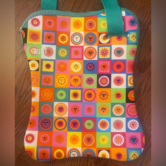 Built NY + Alexander Girard Laptop Sling/Crossbody 12-13” La Fonda Pattern - Picture 2 of 8